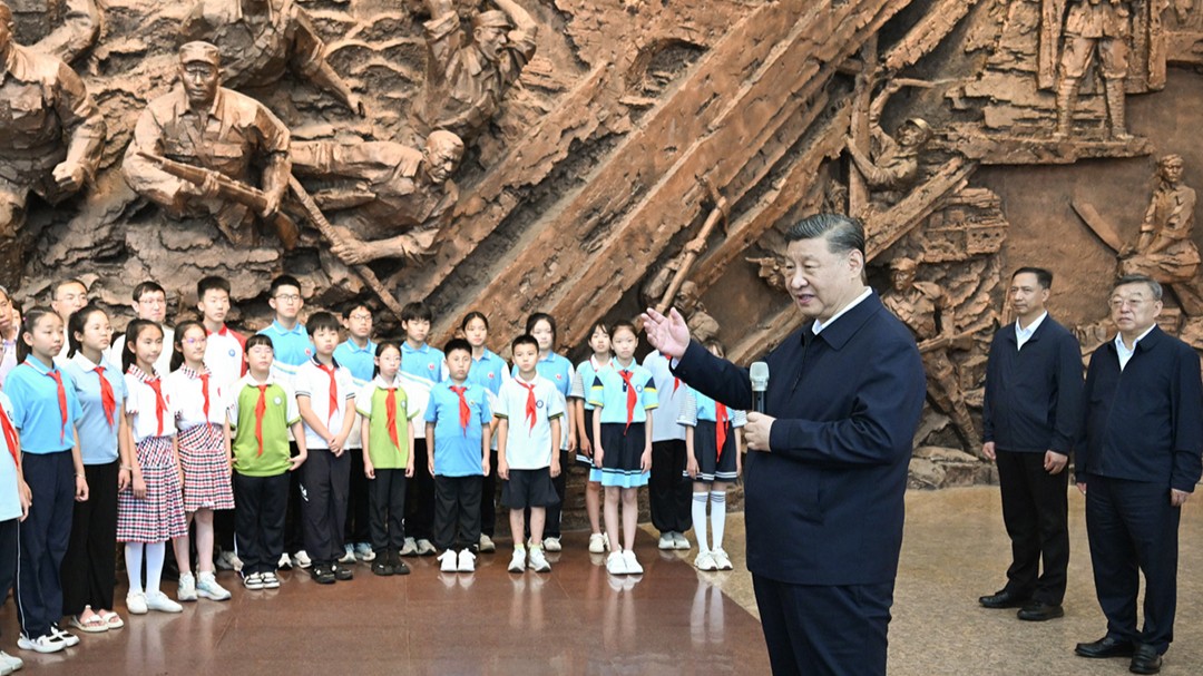 习语｜“把伟大抗战精神一代代传下去”