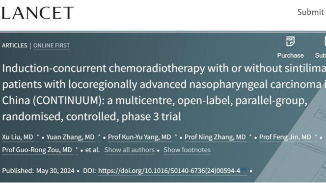 Breakthrough in nasopharyngeal cancer treatment: new immunotherapy shows promise