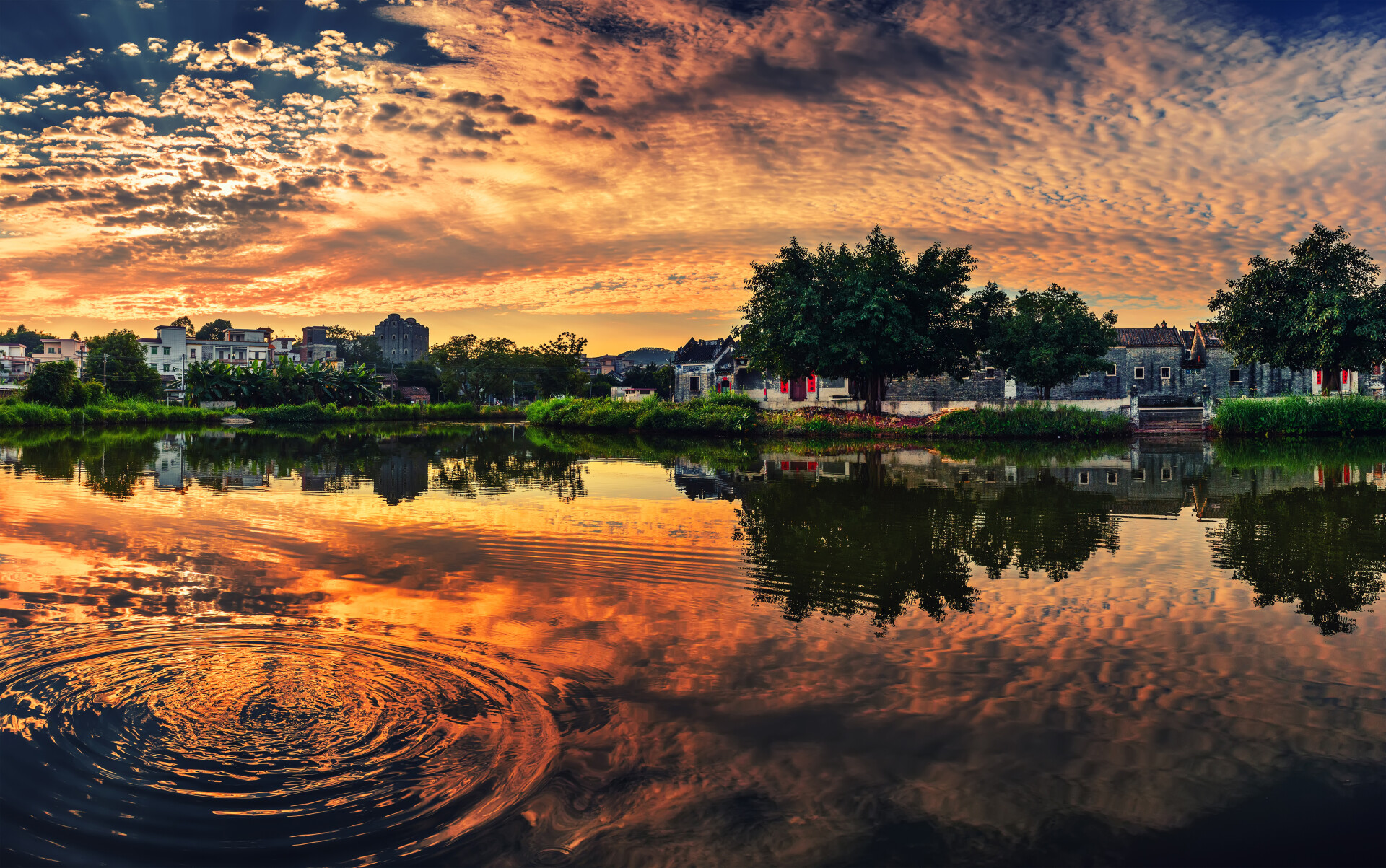 Chenghu Village. Photo taken by Wu Yongqiang. 南方拍客 Liang liang,Wu Yongqiang 供图