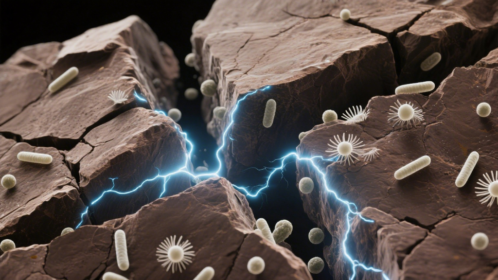 Earthquakes can provide "fuel" for subterranean life: study