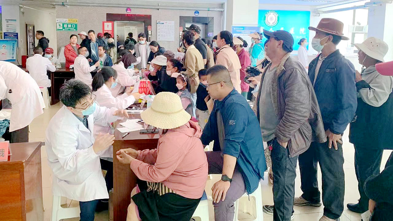 GD medical team provides Tibetan people with better health services