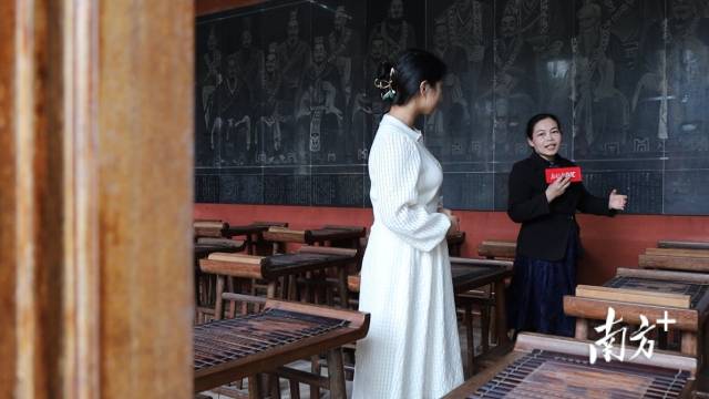 化州孔庙廉洁文化讲堂诉说着儒廉故事。杨建雄 摄