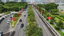 广州:满街国旗,“红”动全城 广州:满街国旗,“红”动全城