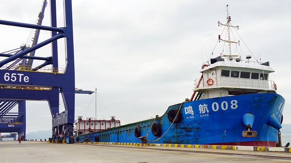 Gaolan, Yantian ports connected by new direct shipping route