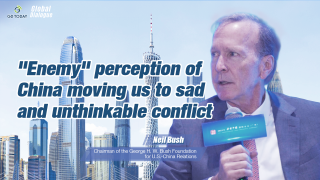 "Enemy" perception of China moving us to sad and unthinkable conflict: Neil Bush