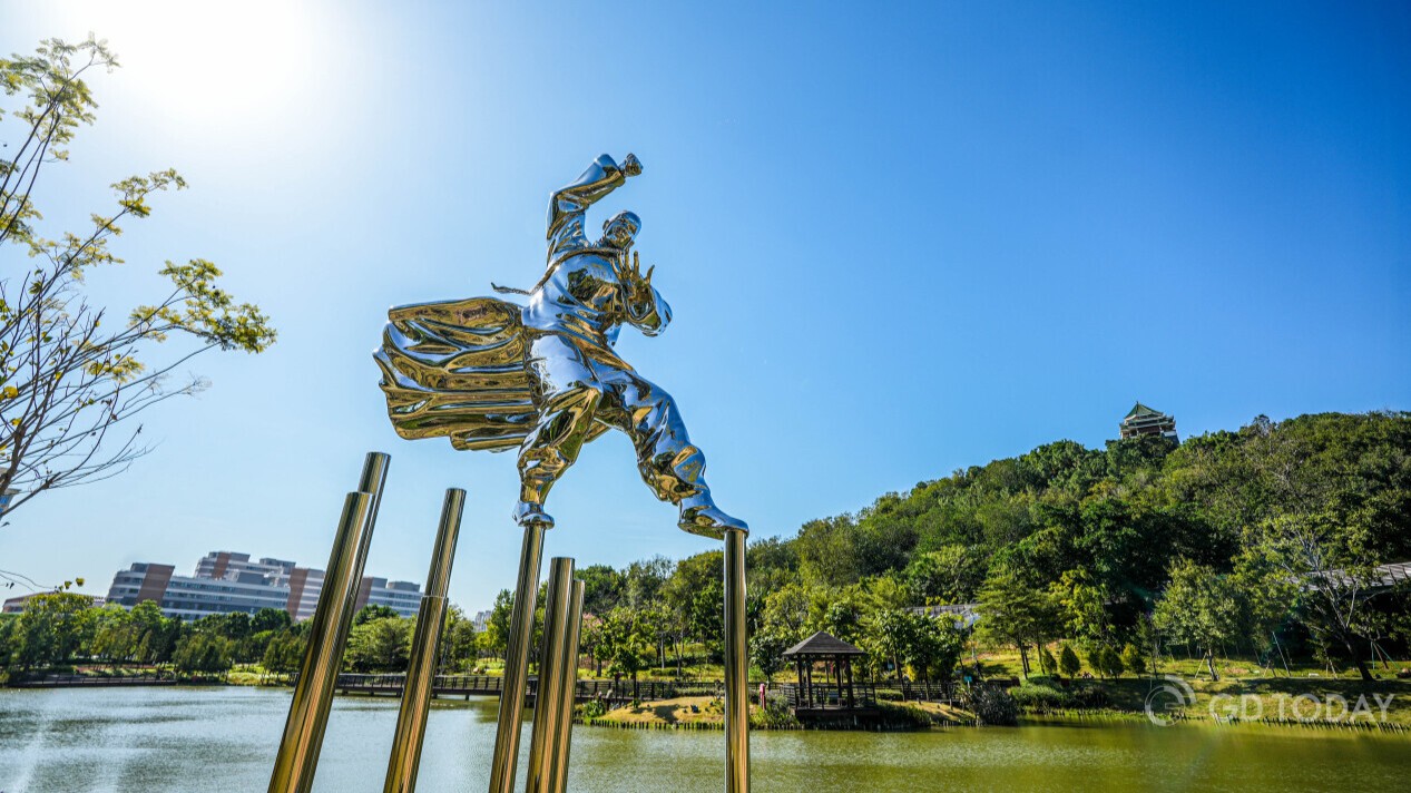 Lingnan Sculpture Garden opens in Chancheng, Foshan