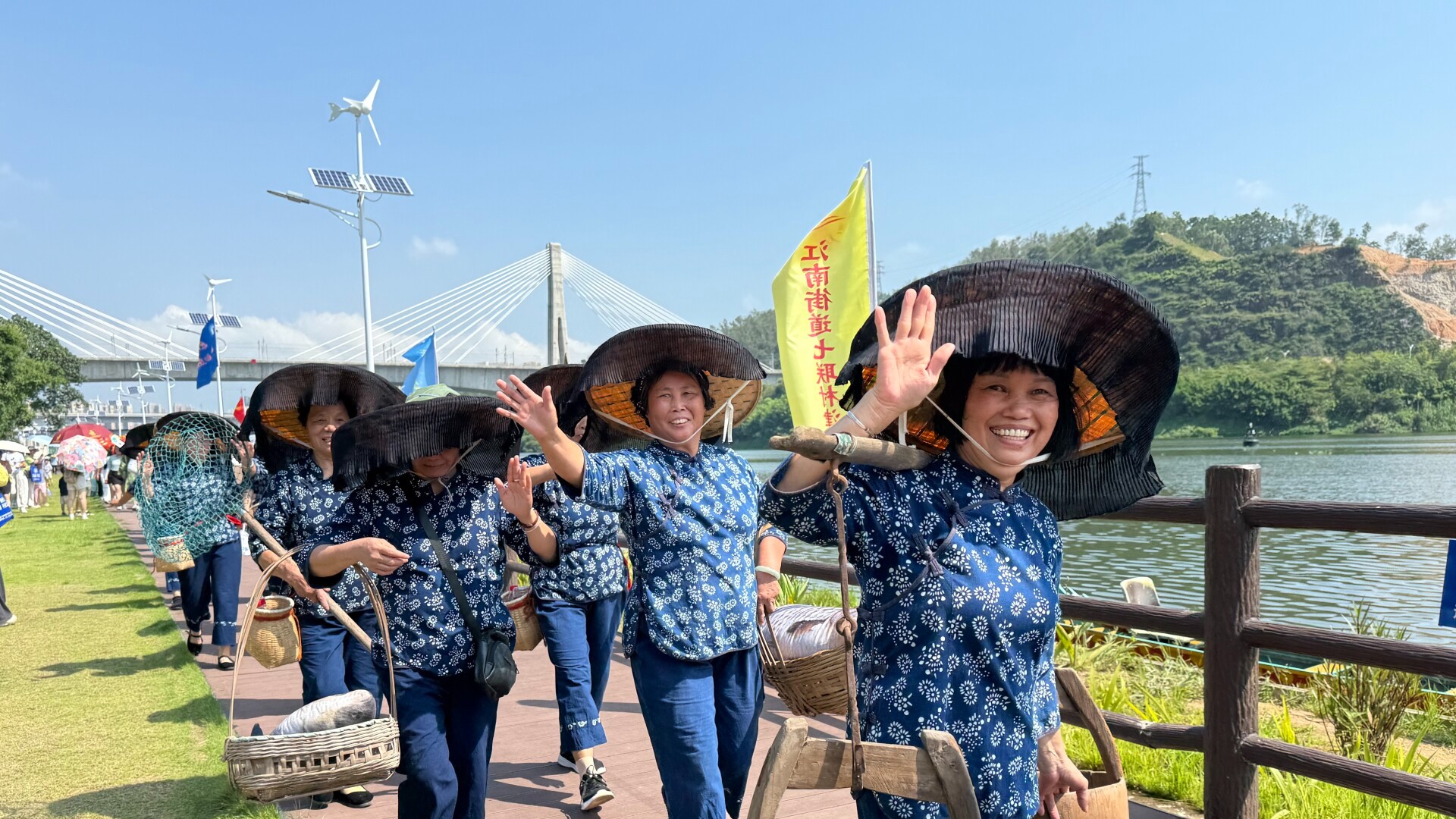 Fourth Fisherfolk Culture Festival kicks off in historic village in Huizhou