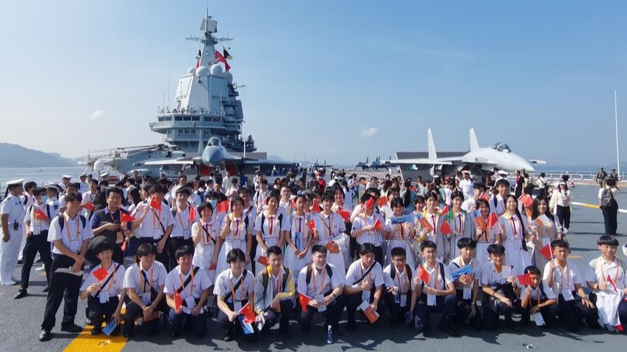 National identity, pride grow as naval fleet led by China's first homegrown aircraft carrier visits Hong Kong
