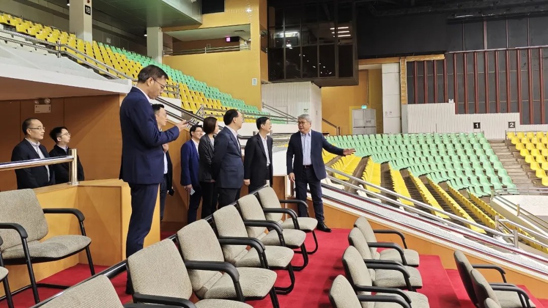 十五运会及残特奥会广东赛区执委会考察澳门赛区