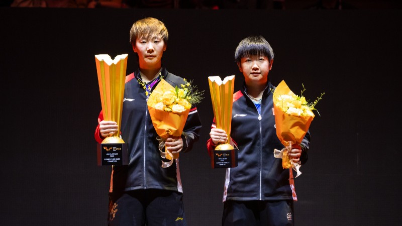 王曼昱4-2胜孙颖莎！夺得WTT中国大满贯女单冠军