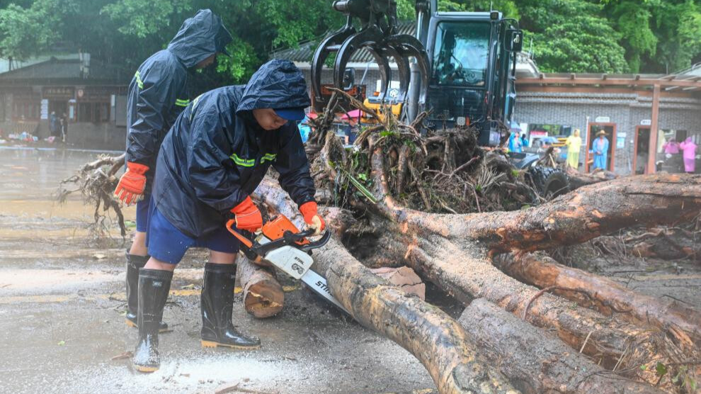 La Chine déclenche une intervention d'urgence de niveau IV aux inondations au Guangdong