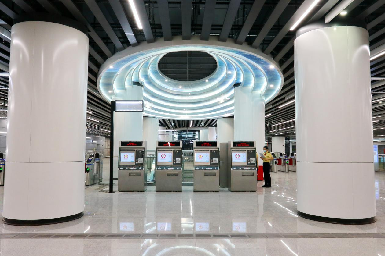 十三号线二期天河公园站