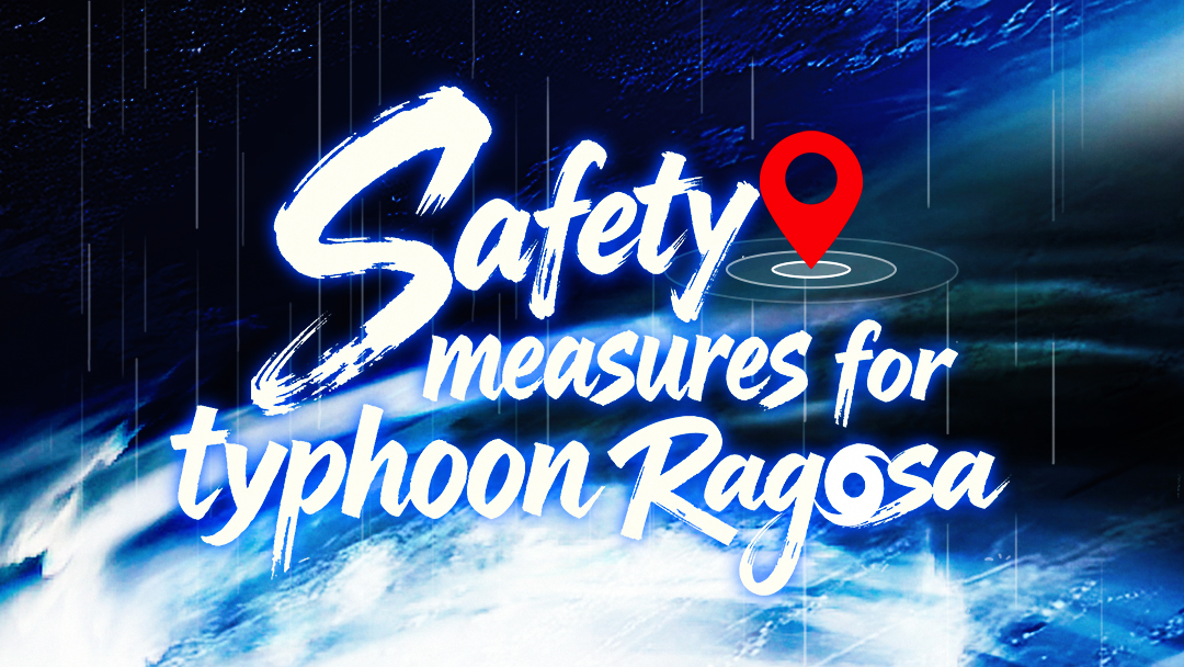 Safety measures for typhoon Ragasa