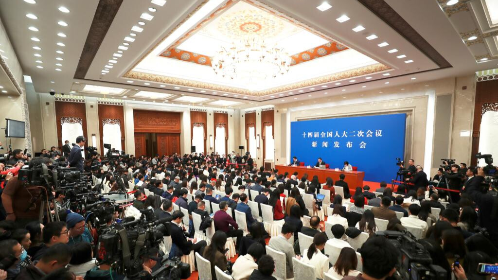 China's national legislature holds press conference ahead of annual session