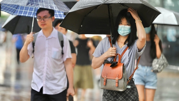 台风“海葵”携暴雨深入广东 全省269个站点录得暴雨