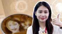 头像印在咖啡上!这个咖啡机远销共建“一带一路”国家 | 广交会探展Vlog④ 头像印在咖啡上!这个咖啡机远销共建“一带一路”国家 | 广交会探展Vlog④