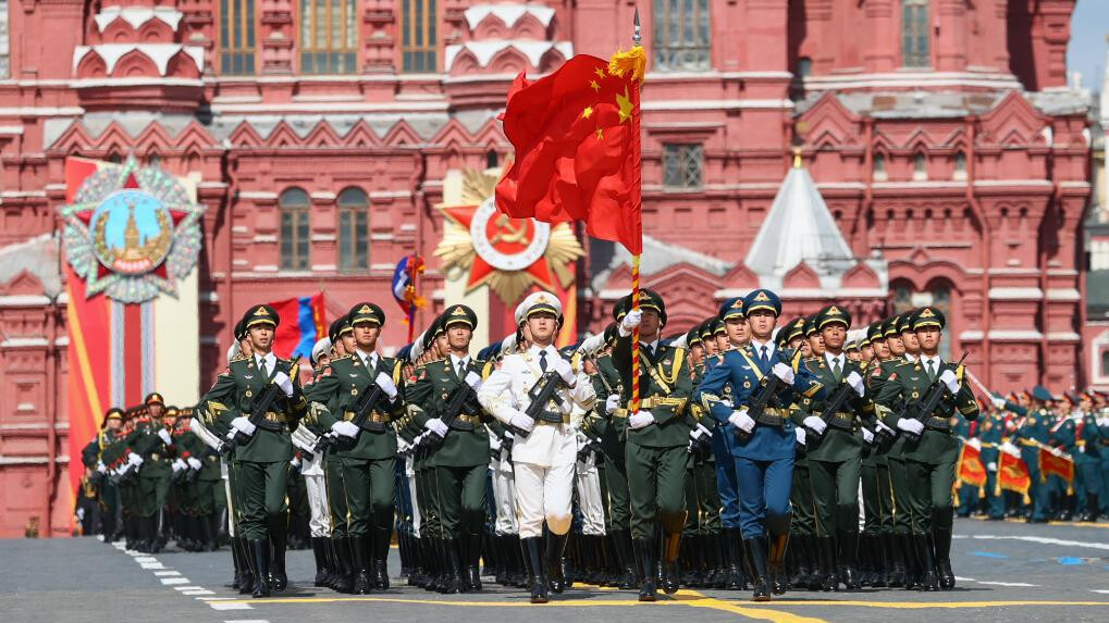 Russie : l'APL de Chine au défilé du Jour de la Victoire à Moscou