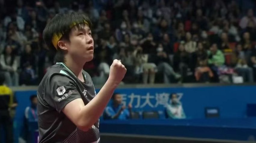 王楚钦胜林高远，十五运会乒乓球单打四强诞生