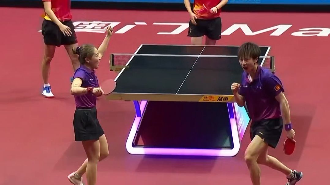 连扳三局！林高远/刘诗雯率先晋级十五运会乒乓球混双决赛