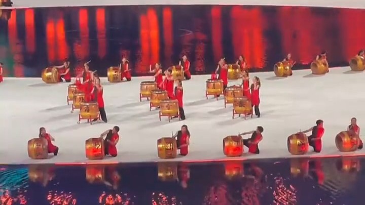 十五运会开幕式暖场表演，率先点燃现场激情丨十五运会开幕式现场直击