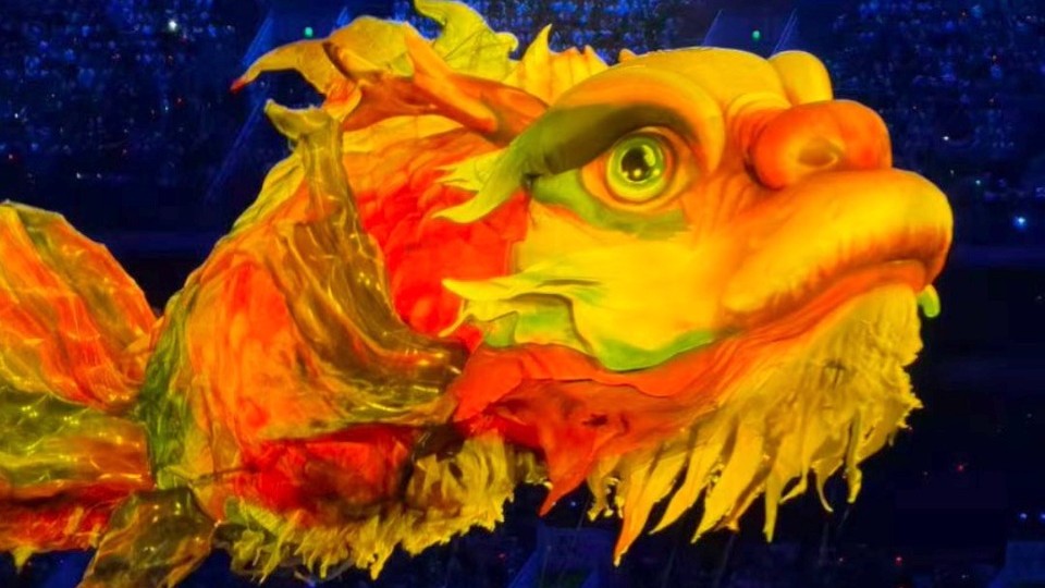 湾区共此时！十五运会开幕式中式美学拉满