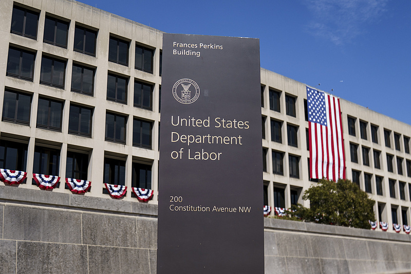 △美国劳工部（资料图）