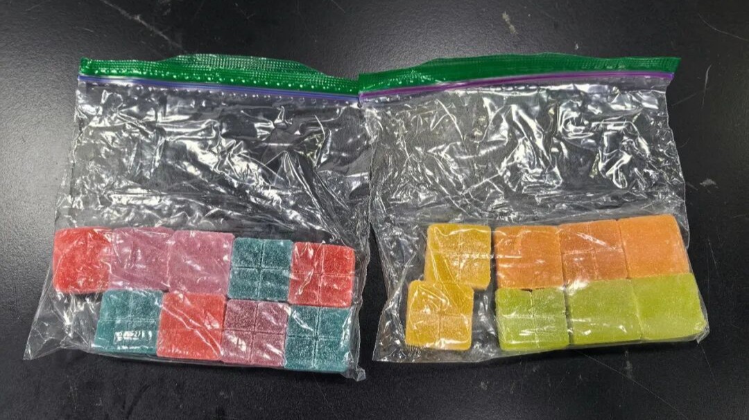 这糖有毒！广州海关查获283克大麻制品