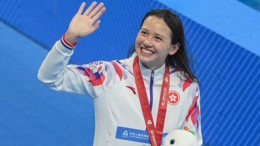 香港“飞鱼”何诗蓓拿下首枚全运金牌