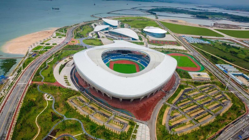 Wushu Sanda competition begins at upgraded Zhanjiang Olympic Sports Center  