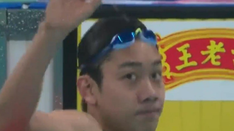 打破全国青年纪录！张展硕十五运会800米自由泳夺冠