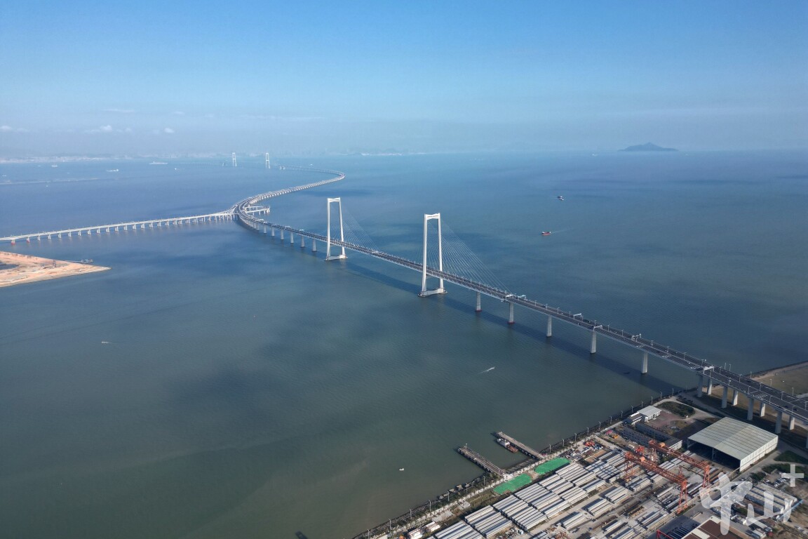 深中通道。记者 缪晓剑 摄 （资料图片）