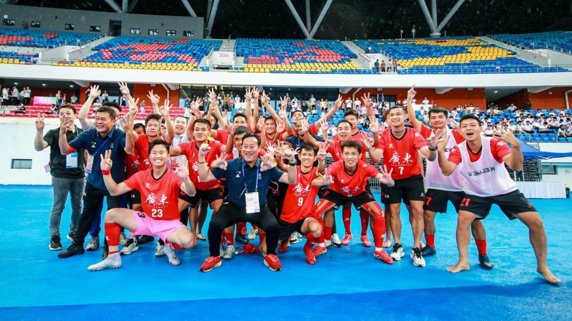 点球大战取胜！广东队勇夺残特奥会夏季项目首金