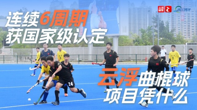 西江网评丨连续6周期获国家级认定，云浮曲棍球项目凭什么？