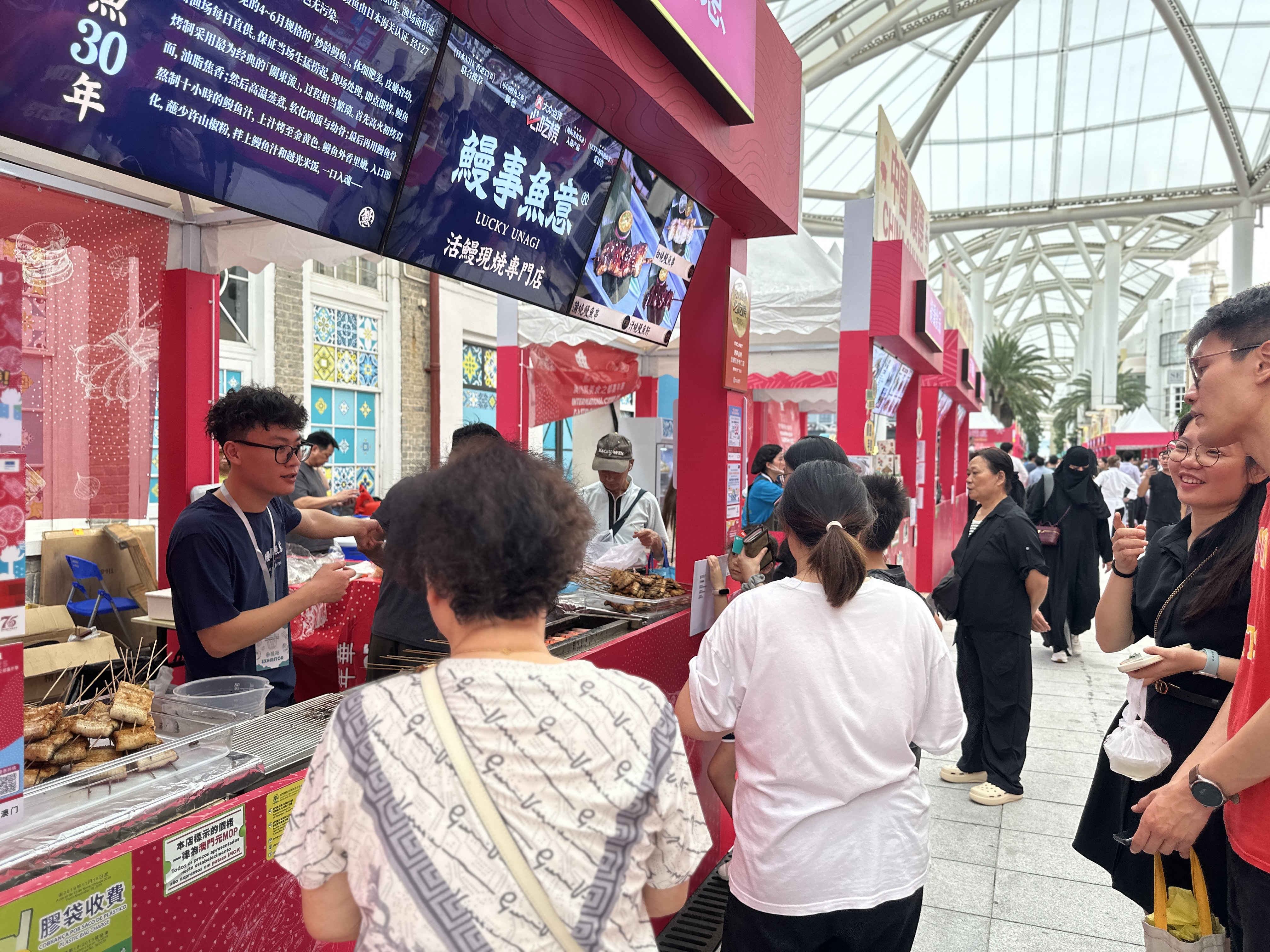 Shunde food brands showed up in Macao.. 受访者供图
