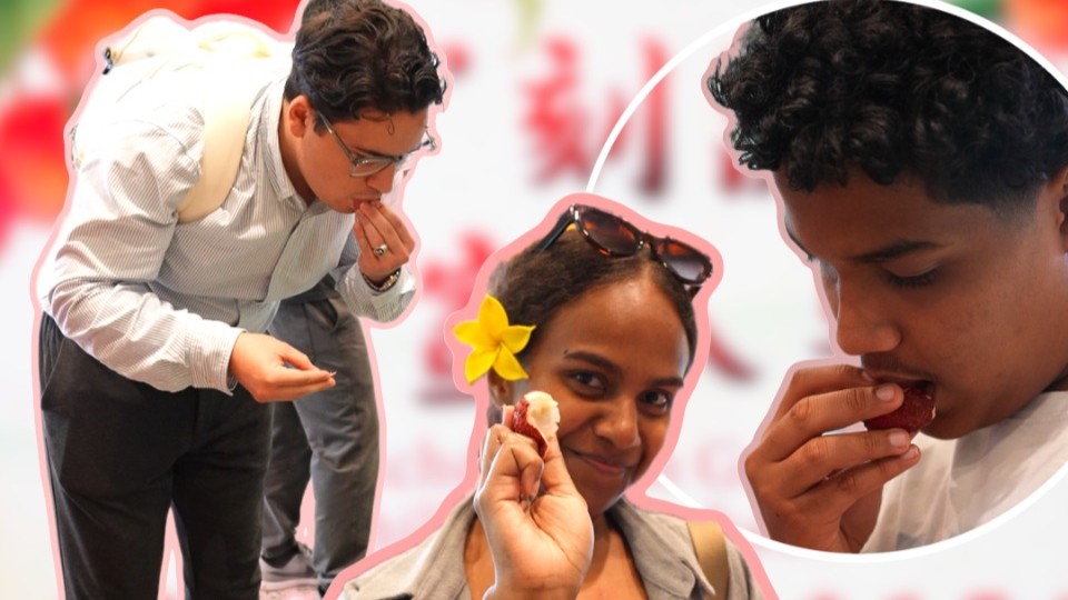 Love at first bite! Global travelers' lychee 'Yum' moment