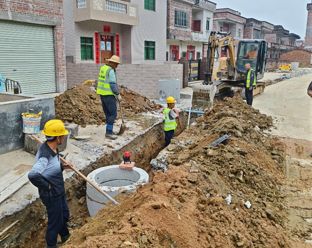 云城区南盛镇：农村生活污水治理初见成效