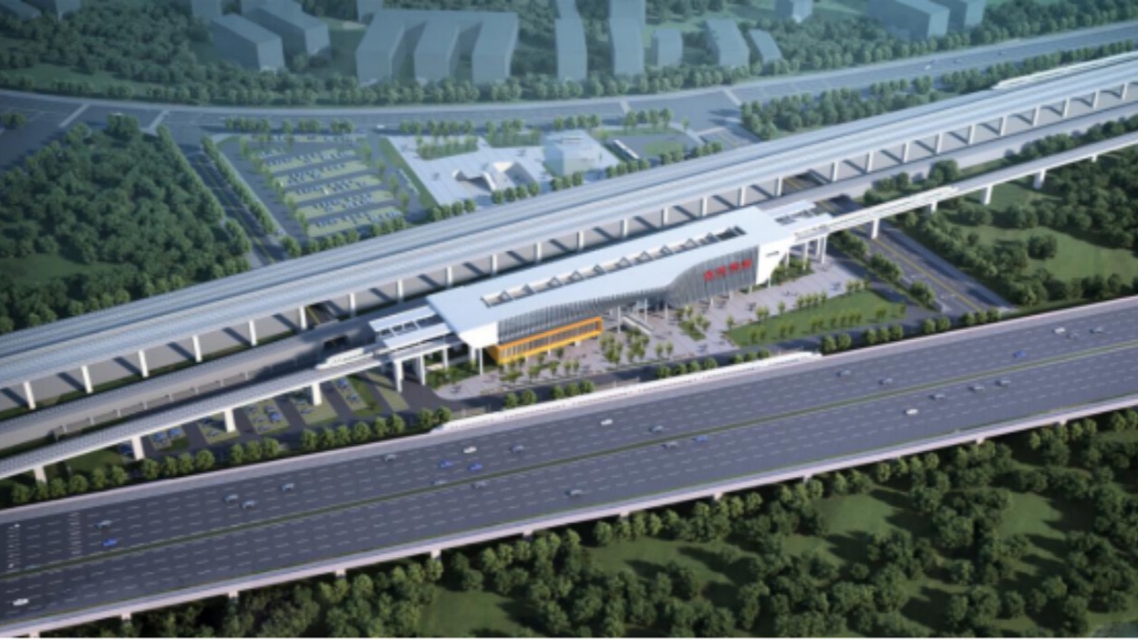 Two intercity railways in Guangzhou entered new construction stages