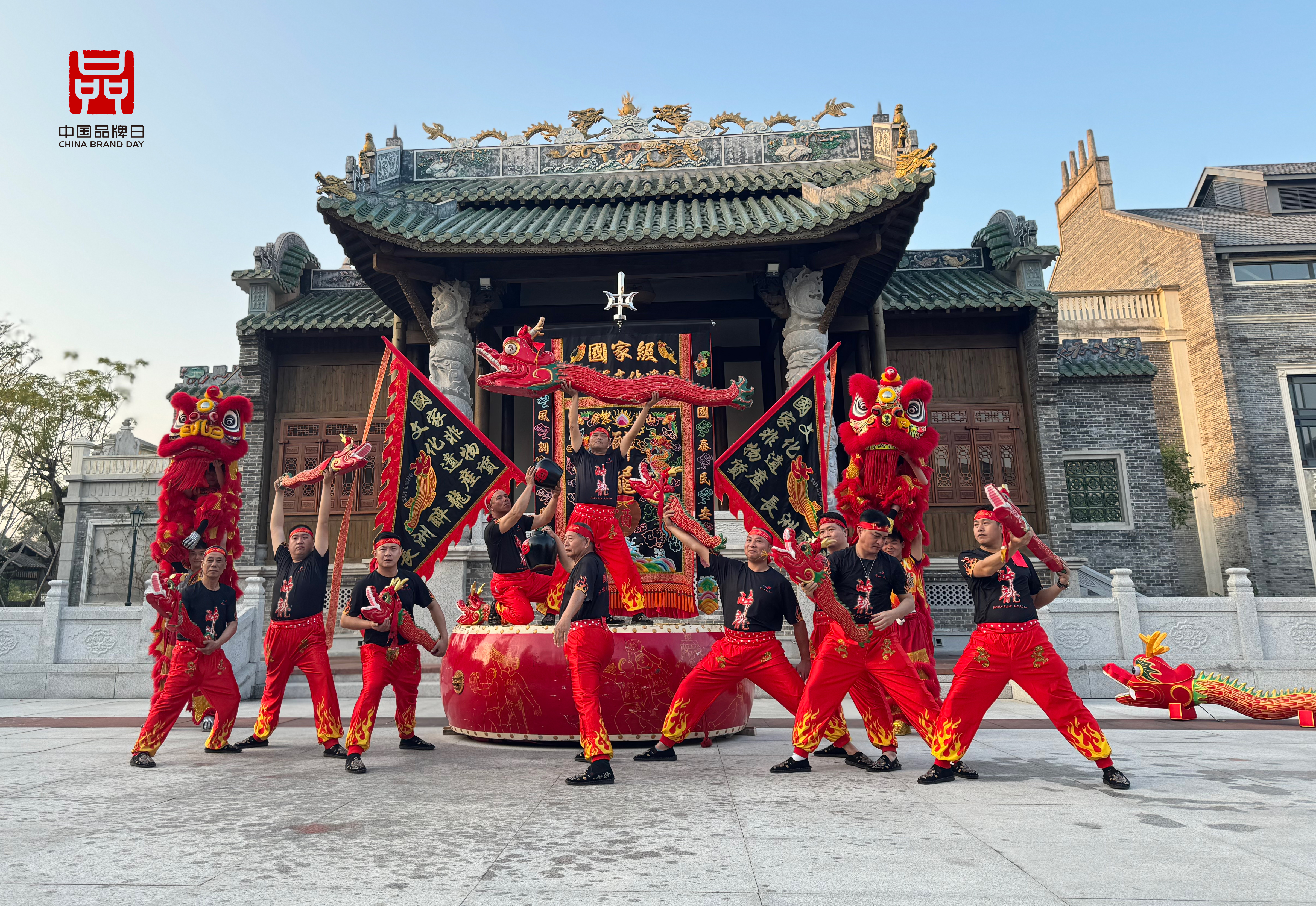 中山传统非遗文化醉龙表演将来到中山展馆。表演者供图