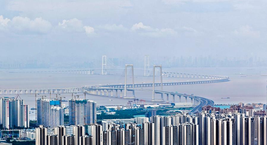 China inaugura novo megaprojeto na Grande Baía, quebrando vários recordes