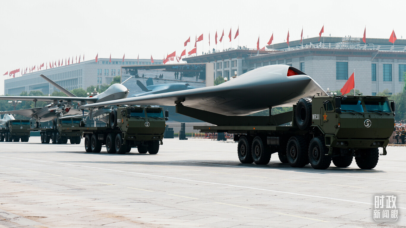 △阅兵活动现场。（总台记者李晋拍摄）