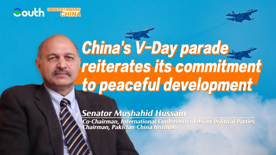 China's V-Day parade reiterates its commitment to peaceful development: Pakistani senator