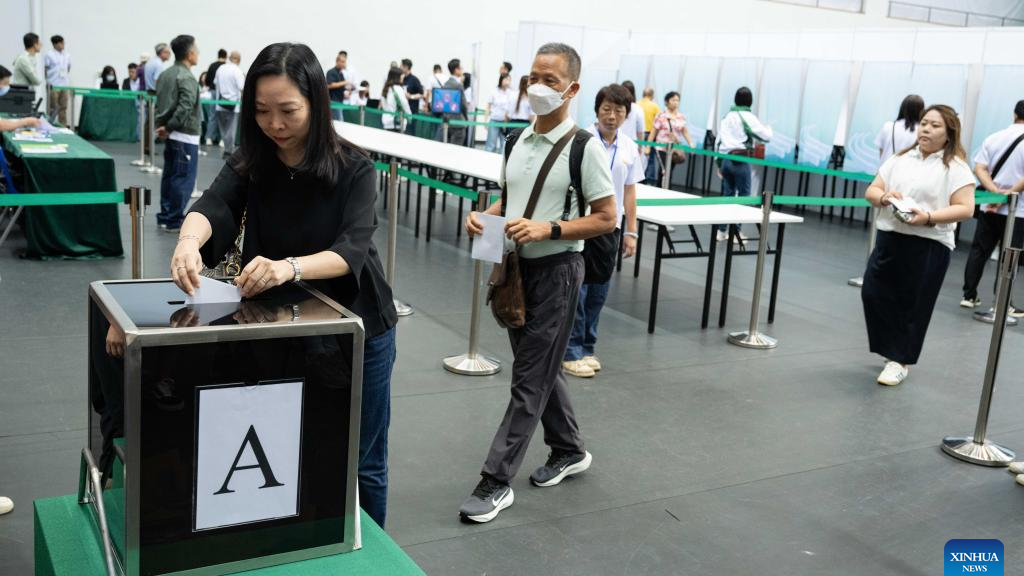 Election of Macao's 8th Legislative Assembly commences