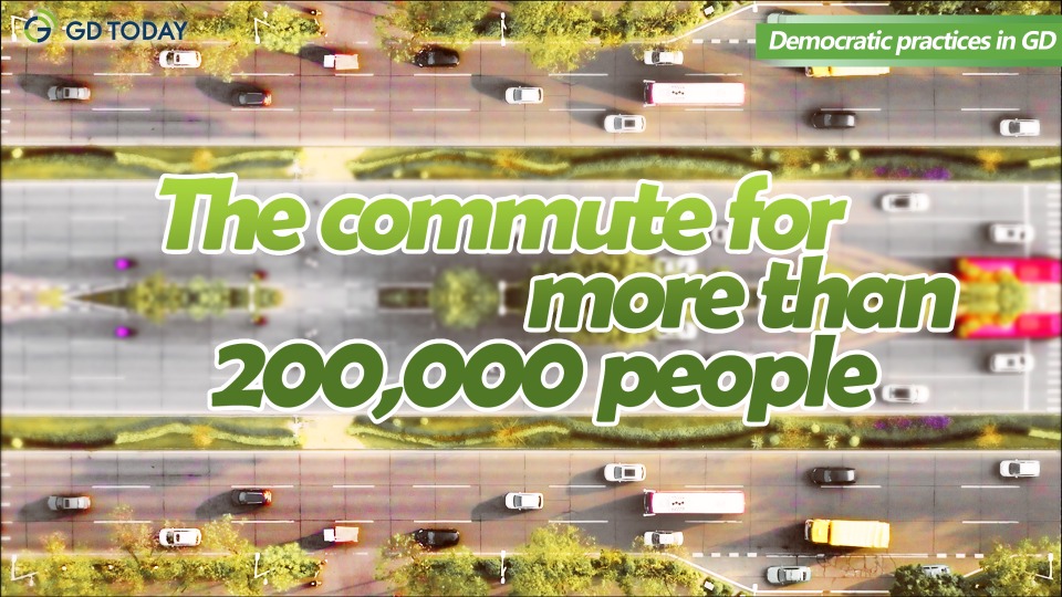 Democratic practices in GD | The commute for more than 200,000 people
