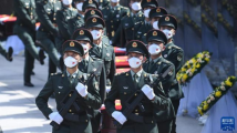 英雄归来 山河永念——第九批在韩志愿军烈士遗骸安葬 英雄归来 山河永念——第九批在韩志愿军烈士遗骸安葬
