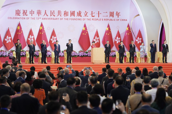 Hong Kong holds various activities to celebrate National Day