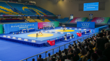 十五运会群众赛事中国式摔跤项目在清远举行 十五运会群众赛事中国式摔跤项目在清远举行