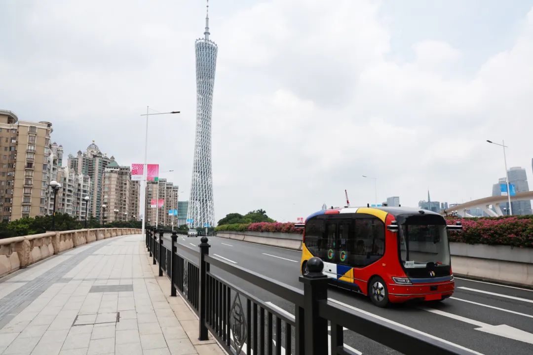广州塔周边。图片来源：全运广州