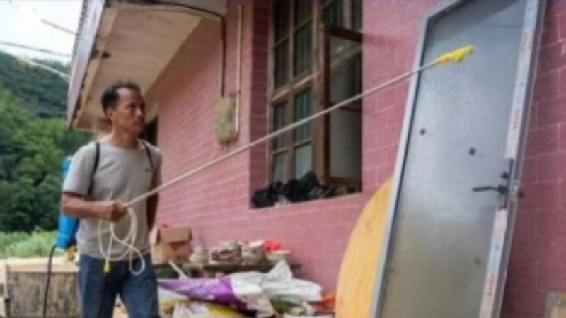 疾控专家建议做好洪灾后的卫生消毒工作