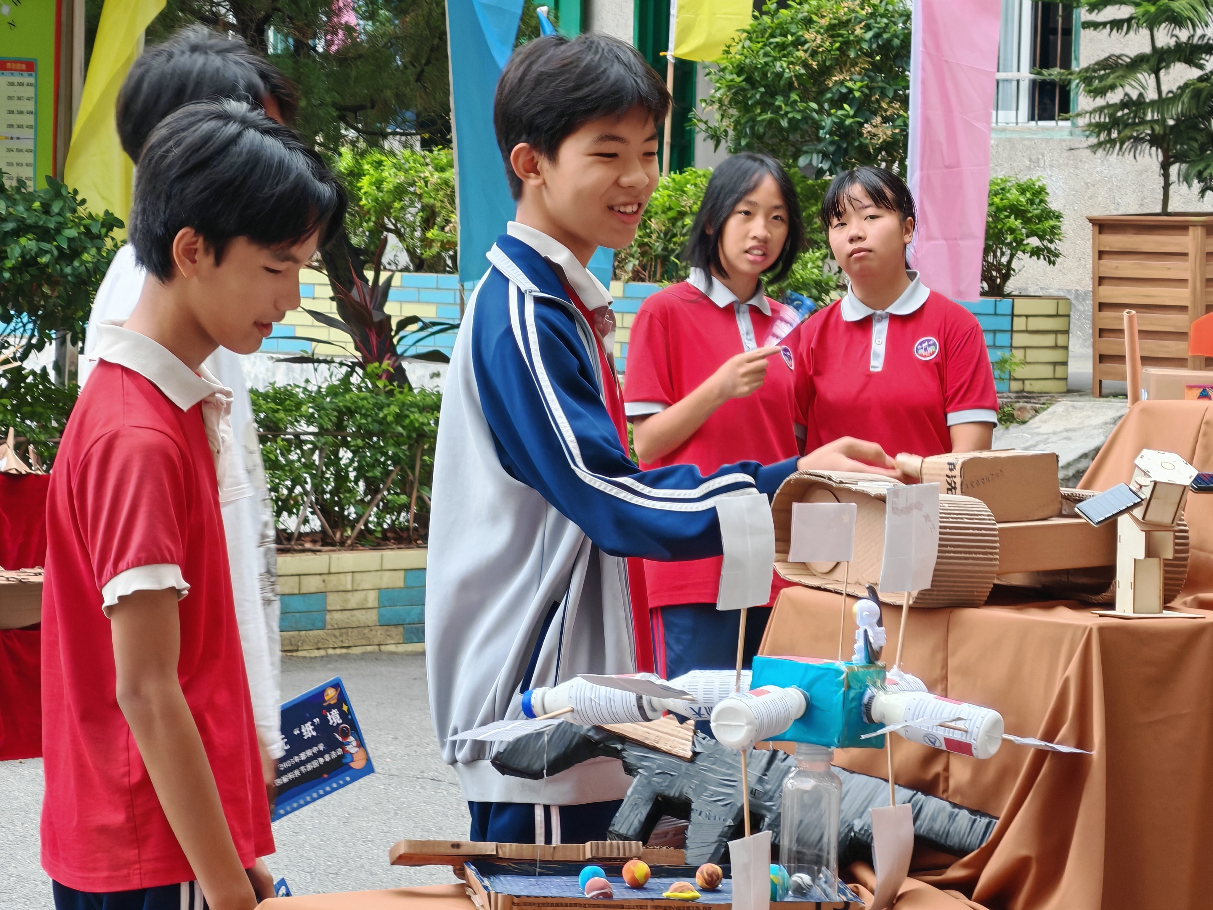 云安区都骑中学这场科技节很生动！