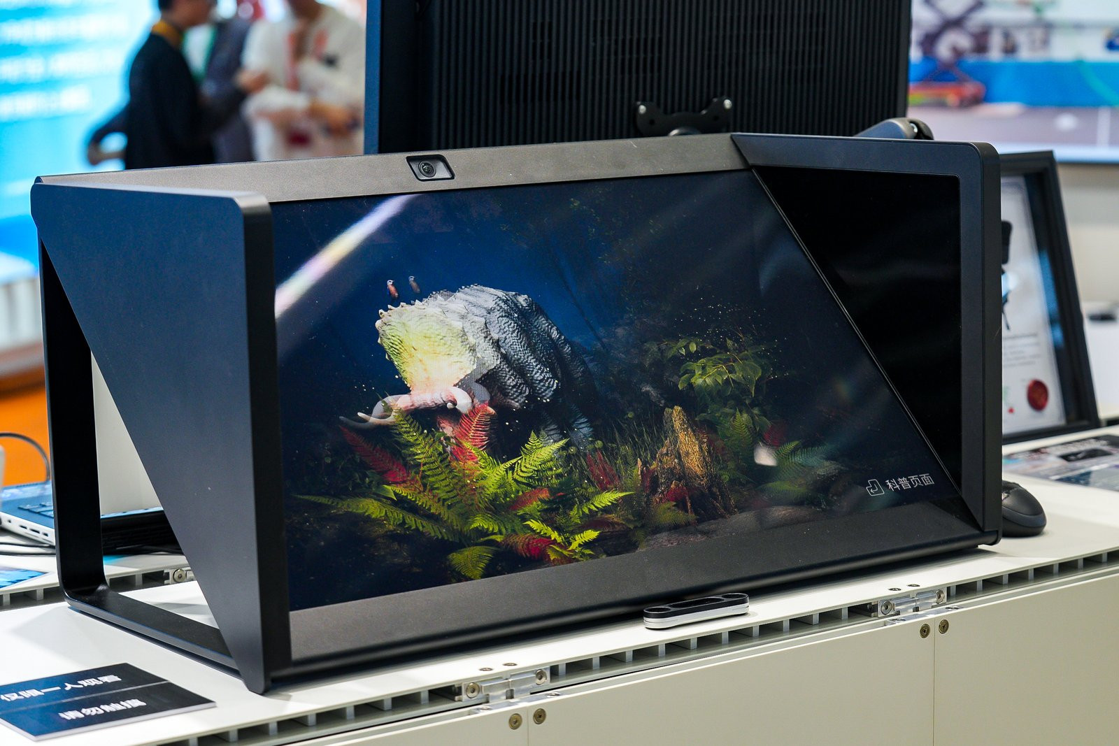 空间现实显示屏（SRD）现场展示